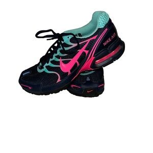 Nike Air Torch 4 Teal and Pink Athletic Running  Shoes